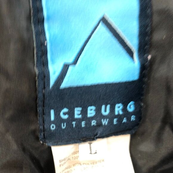 Iceburg Outerwear Mens Snow Pants Large Waterproof Winter Ski Insulated Black - Picture 3 of 16
